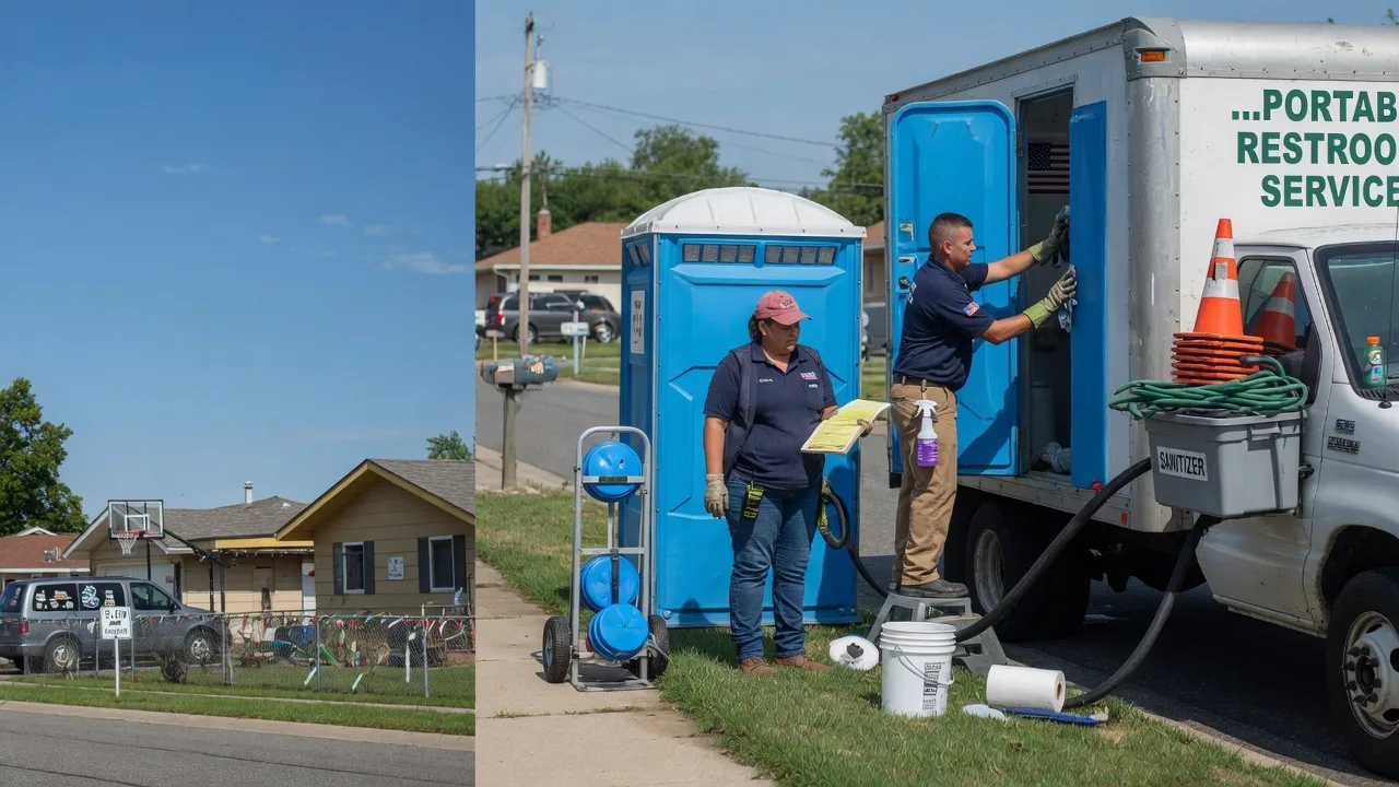 Portable Toilet Rental in New Hartford, IA near me